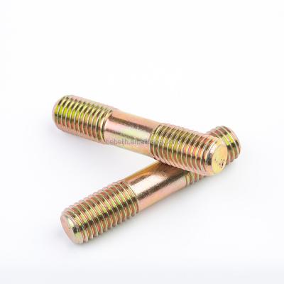 China Different General Industry Specifications Of Black Double Head Stud 4.8 Pounds 8.8 Pound Double Head Screw Bolts 10.9 for sale