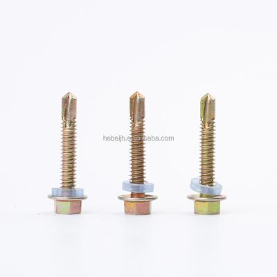 China HEX Convenient Service In September Self-Drilling Screw Shank Drill Thread Hex Hex Flange Super Self Tapping Self Tapping Screw for sale