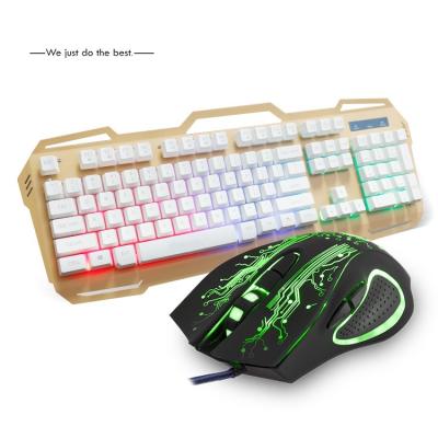 Chine 2020 Wired USB 3 in 1Mechanical Keyboard Mouse Set KM690 RGB Optical Gaming Headphone Mouse Keyboard Combo à vendre