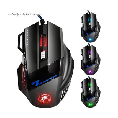 中国 Logo Custom Changeable Lighting Colorful Led Lights Wired Mouse Professional Gaming Mouse 販売のため