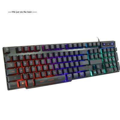 Chine High Quality Wired Waterproof Gaming Mechanical Keyboard RGB à vendre