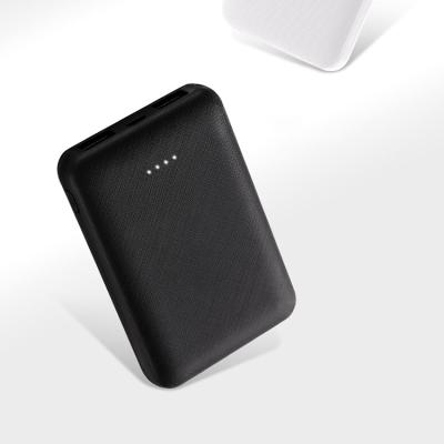 China dual usb rechargeable 10000mah li-polymer battery portable power bank for smartphone en venta