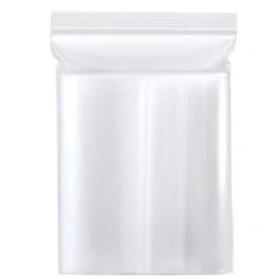 China Recyclable Eco Friendly Custom Clear Plastic Reusable Transparent And Frosted Zipper Bag for sale