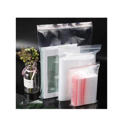 China Recyclable high quality custom transparent standup plastic packaging food bag with ziplock for sale