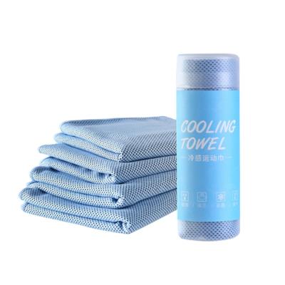 China Custom Bearfamily Eco-friendly Breathable Sports Portable Cold Sense Compressed Ice Cooling Gym Quick Dry Towel for sale