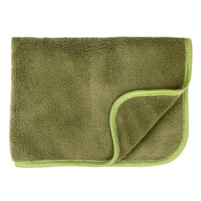 China Bearfamily Microfiber Car Cleaning Towel Cloth Dry Car Wash Viable Absorbent Bulk Cloths for sale