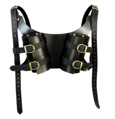 China 2022 Europe New Style Western Medieval Double PU Back Sheath for sale