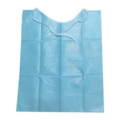 China Manufacturer Sales Dental Consumables Dental Patient Bib Disposable Materials Dental Bib for sale