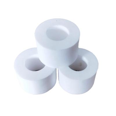 China Naxilai Pumps Customized Thin Wall PTFE White High Temperature Sleeve Tube Thick Wall Cavity Rod for sale