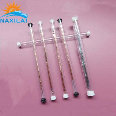 China NAXILAI Best quality fashionable piece tube packaging under logo branding stainless steel tweezers with tweezers tube for sale