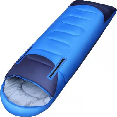 China Accessible Hollow Type Sleeping Bag 1800g Envelope Cotton Thickened Sleeping Bag Envelope Camping Adult Sleeping Bag for sale