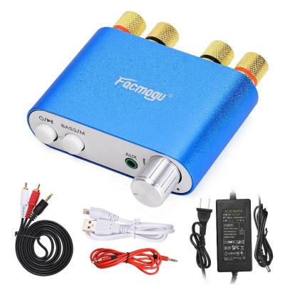 China 100W Blue Tooth Audio Amplifier with 12V 5A Power Supply, Built-in Dual Channels of EMIFilter, HiFi Stereo A18043 Amp for sale