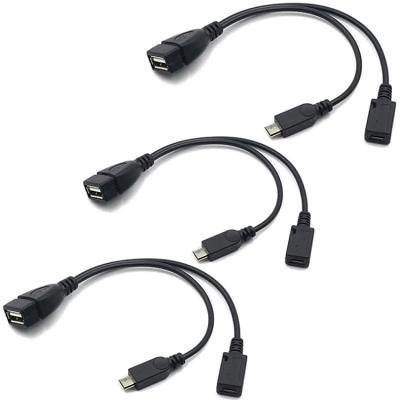 China Micro PC Computers 2-in-1 USB OTG Cable For Fire TV Stick 4K, Playstation Classic, S/NES Mini Classic for sale