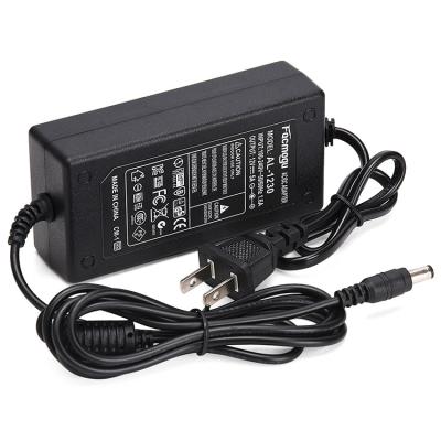 China High Quality Desktop Camera DC 12V 5A Power Supply Adapter, for LED Strip Cameras CCTV dc12v Adapter for sale