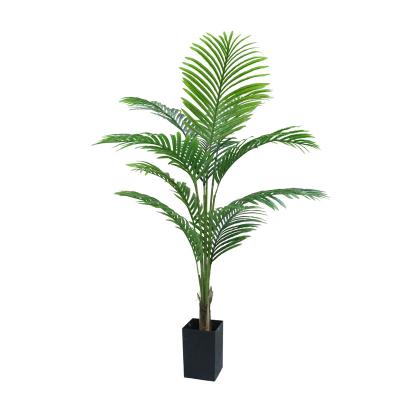 China Water Proof High quality artificial plants factory direct hot sale models indoor decoration simulation fan palm tree for sale