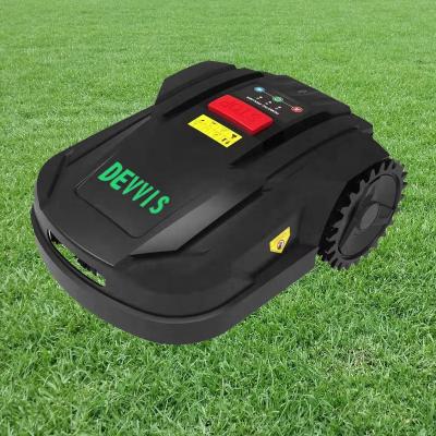 China Aluminum Chasis The 7th Generation Gyro Navigation Grass Cutter H750T Robot with WiFi App Control for sale