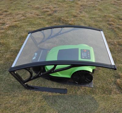 China Aluminum Chasis Robot Lawn Mower Garage, Perfect For Protective Mower And Docking Station for sale