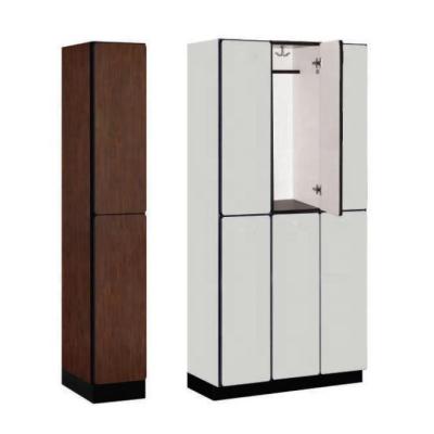 China Waterproof HPL contract laminate lockers hpl locker cabinet shopping mall locker for sale