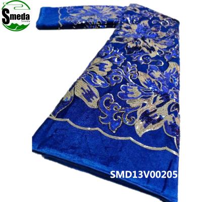 China Smeeda Nigeria Sustainable Popular Velvet For Woman SMD13V002 for sale