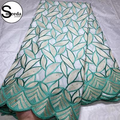 China 2021 Sustainable African Swiss Voile Lace Swiss Voile Lace High Quality 100% Cotton for sale