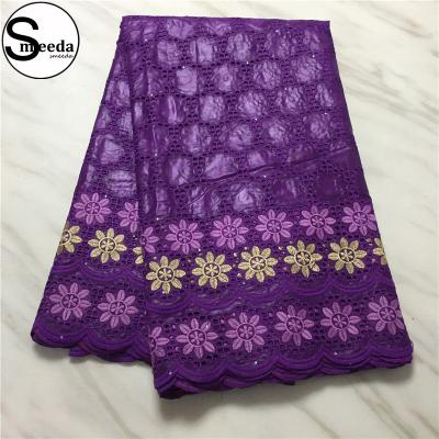 China Bazin riche SMD277B015 Smeeda embroidery sustainable african bazin riche african chothing for sale