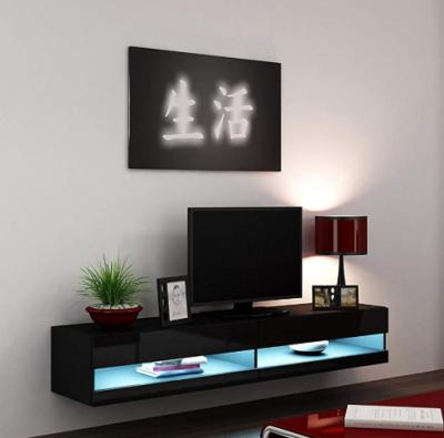 China Supplier Price Living Room Modern Wall Mount Led TV Stand Wooden Furniture Design for sale