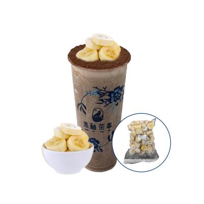 China Factory Wholesale Froznen Fresh FROZEN Banana Fruit Sliced ​​Freeze Dried Banana Dried Fruit Snack for sale