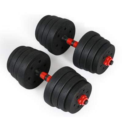 China Eco - Friendly Dumbbell Set China Factory Gym Equipment Cement Dumbbell Set for sale