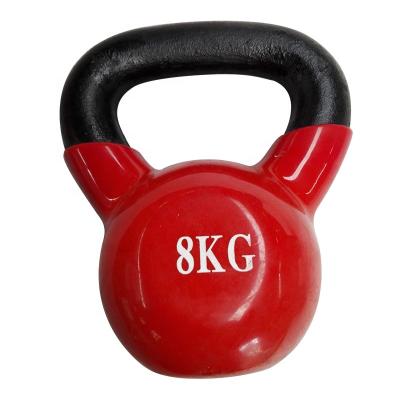 China Various Color High Grade Customized Competitive Color PVC Kettle Bell Women's Kettle Dumbbell for sale