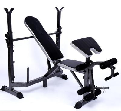 China Modern Top Fitness Equipment Black Adjustable Weightlifting Bench For Home Gym Fitness Equipment for sale