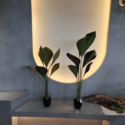 China Bright Green No Fire Retardant Lifelike Artificial Plants For Home Decoration for sale