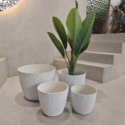 China Outdoor Tree Plastic Flower Pots Wholesale Manufacturer for sale