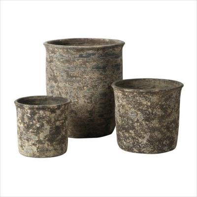 China Custom Color Flower GRC Planter Pots For Indoor Outdoor Garden Landscaping for sale