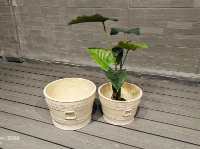 China Discover the Perfect Fiber Clay Planter for Your Garden Durable and Stylish Design for sale