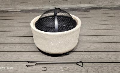 China Character Charcoal Burning Fire Pit For Frost Resistant Indoor Hotel Garden Home Decoration for sale