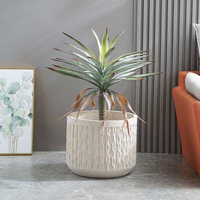 China Create a Stunning Plant Display with Fiber Clay Planters Durable and Stylish for sale