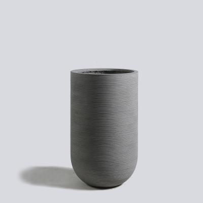 China Toque de estilo antigo para o seu jardim com vasos de jardim de fibra de cimento resistentes à geada à venda