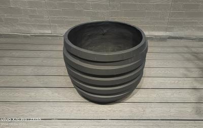 China Add a Touch of Sophistication to Your Garden with Modern Fiberclay Planter Waterproof And Fireproof for sale