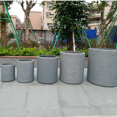 China Shop The Latest Collection Of Fiber Clay Planters For Outdoor Space for sale