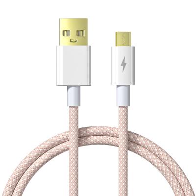 China 2022 Convenient New Colorful Nylon Usb Cable With Pulg 120w Gold Palladium Fast Charging Cable For iPhone 13 12 12 pro 11 8pin Usb C Cable for sale