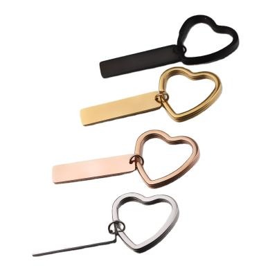 China Souvenir Gifts Promotion Fashion Custom Key Ring Souvenir Metal Key Chain Blank Gold Plated Zinc Alloy Metal Keychains for sale