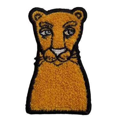 China High Quality Handmade Custom Cute Animals Embroidery Towel Wholesale Price Embroidery Patch for sale