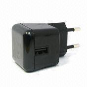 Chine l'UE universelle portative d'adaptateur d'alimentation CC À C.A. du ktec 11W 5V 1A-2.1A USB branchent avec de l'en 60950-1 à vendre