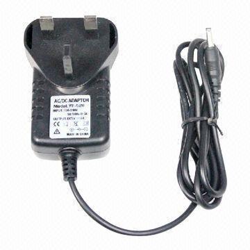 China UK Switching Power Supply, 12V/2A 12V/1A 12V/0.5A Adapters, 5.5 x 2.1mm 5.5 x 2.5 DC Tips/Attachment for sale