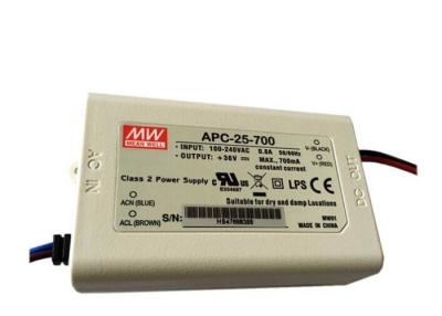 China LED Power Supply Constant Current  APC Series 20w LED Driver APC-25-700 for sale