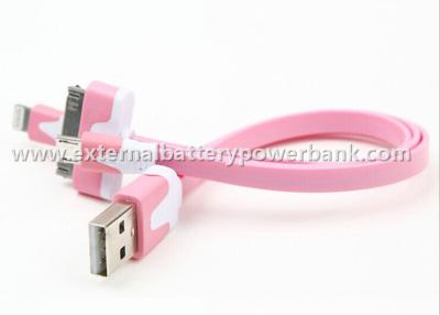 China Bunte 3 in 1 USB-Kabel USB-Datenübertragungs-Kabel für iphone/Samsung zu verkaufen