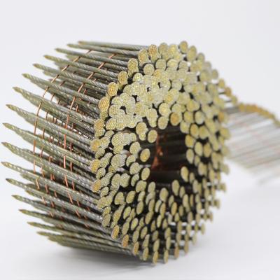 China Flat Coil Nails MANUFACTURER WIRE PALLET COIL NAILS Pallet Nail for sale