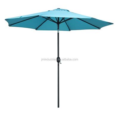 China Patio\Garden\9' Outdoor UV Protection Fade Resistant Outdoor Market Umbrella with Push Button Tilt, 8 Ribs Aluminum Patio Umbrella, for sale