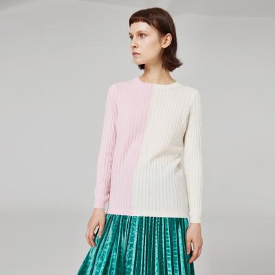 China Cashmere Basic Sweater Anti-pilling Thin Rib Cable Knit Mock Neck Sweater for sale