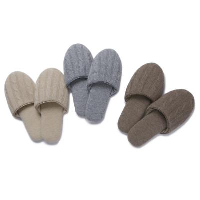 China Fashion Trend Slippers Women Cashmere Wholesale Good Quality Indoor Home Slipper for sale